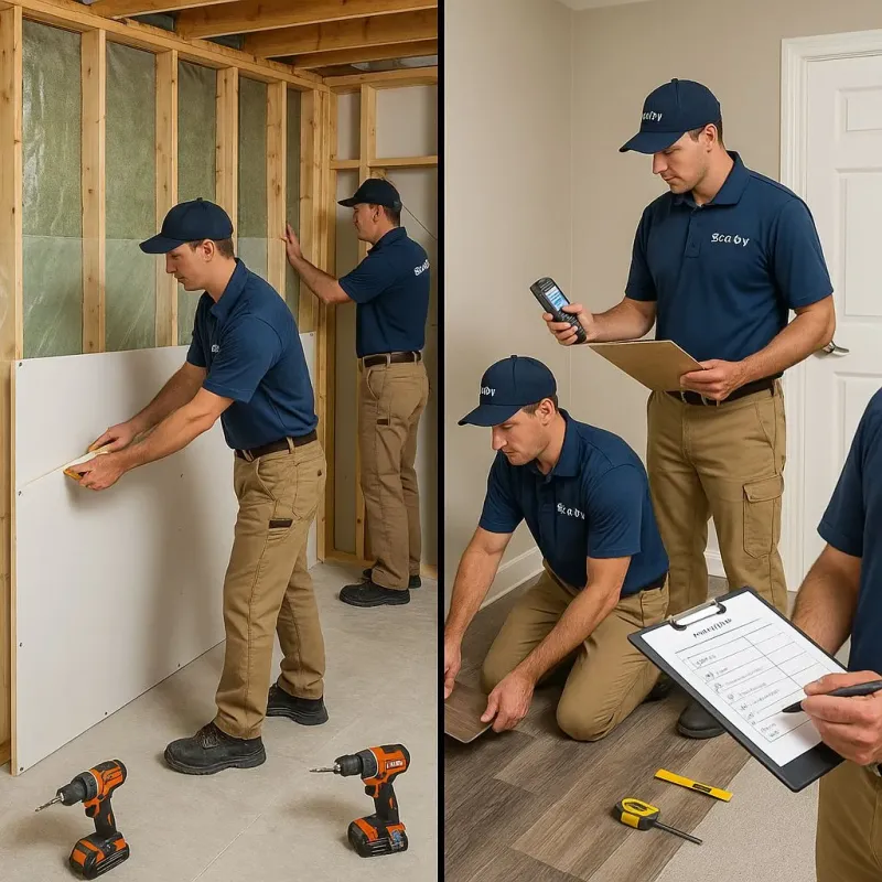 Repairs and Reconstruction process in Santa Fe, NM